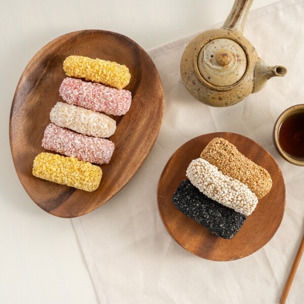 사임당에프앤비,강릉은정한과 능소화 3단 선물세트+보자기 (전통 한과 유과 수제 답례품 명절 설날 추석선물)