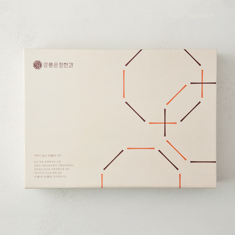 사임당에프앤비,강릉은정한과 해당화 3단 선물세트+보자기포장 (전통 한과 수제 유과 답례품 명절 설날 추석선물)