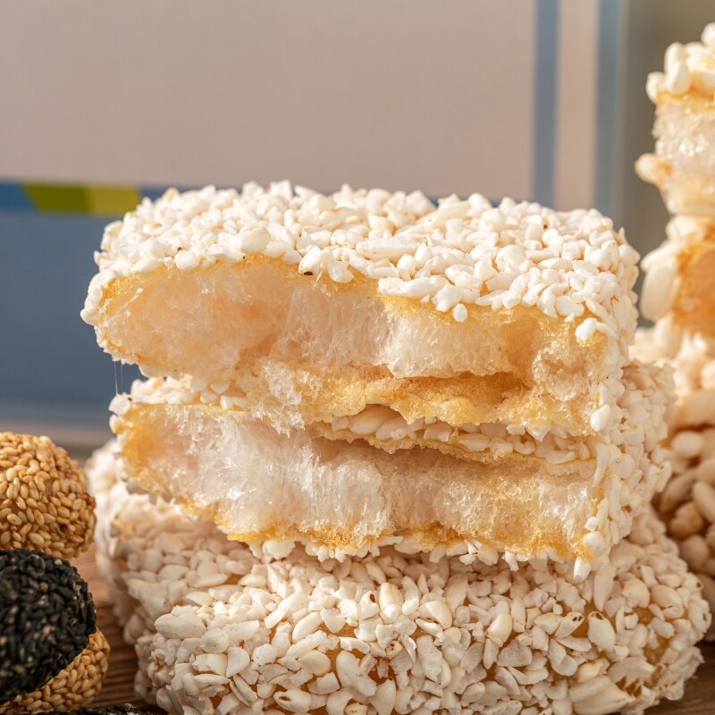 사임당에프앤비,강릉은정한과 해당화 3단 선물세트+보자기포장 (전통 한과 수제 유과 답례품 명절 설날 추석선물)