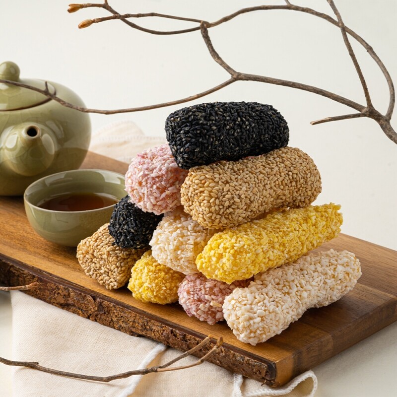 사임당에프앤비,강릉은정한과 (강정)못난이한과 1.2kg(600gX2봉) (대용량 간식 유과 명절선물 파지한과)