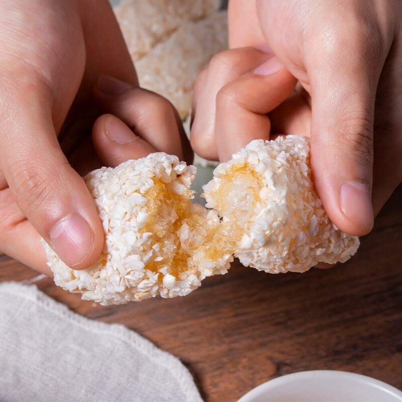 사임당에프앤비,강릉은정한과 (강정)못난이한과 1.2kg(600gX2봉) (대용량 간식 유과 명절선물 파지한과)