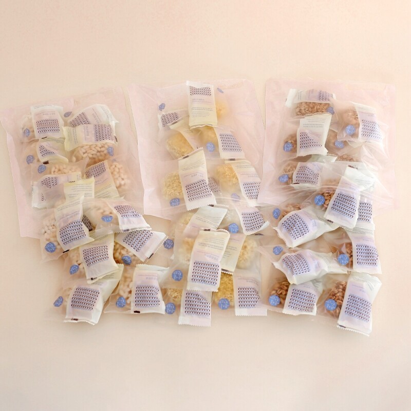 사임당에프앤비,강릉은정한과 한입과줄 600g(200gX3봉) (전통 유과 조청 과즐 답례품 명절 설날 추석 단체선물)