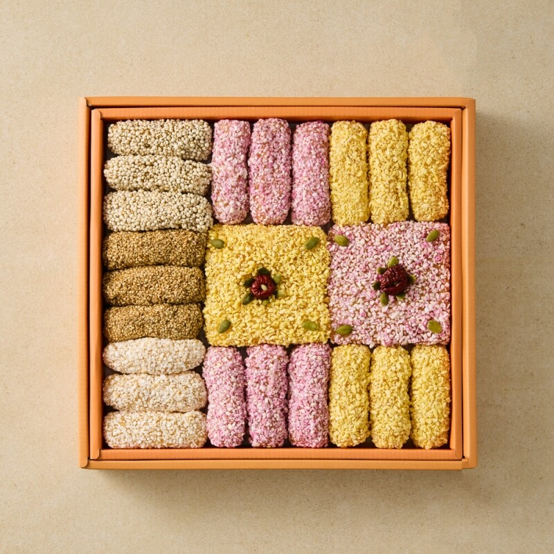 사임당에프앤비,강릉은정한과 정담화 2호 선물세트 수제 한과 전통과자 명절 설날 추석 부모님 상견례선물